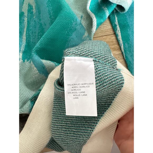 Anthropologie Lauren Walcott Llama Watercolor Sweater - Picture 3 of 6